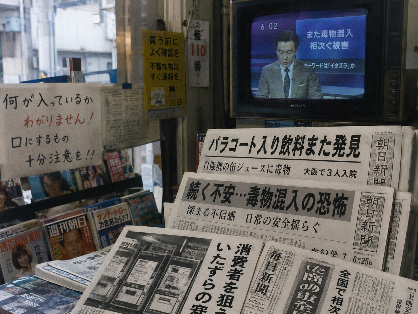 1980年代の商品毒物混入不安
