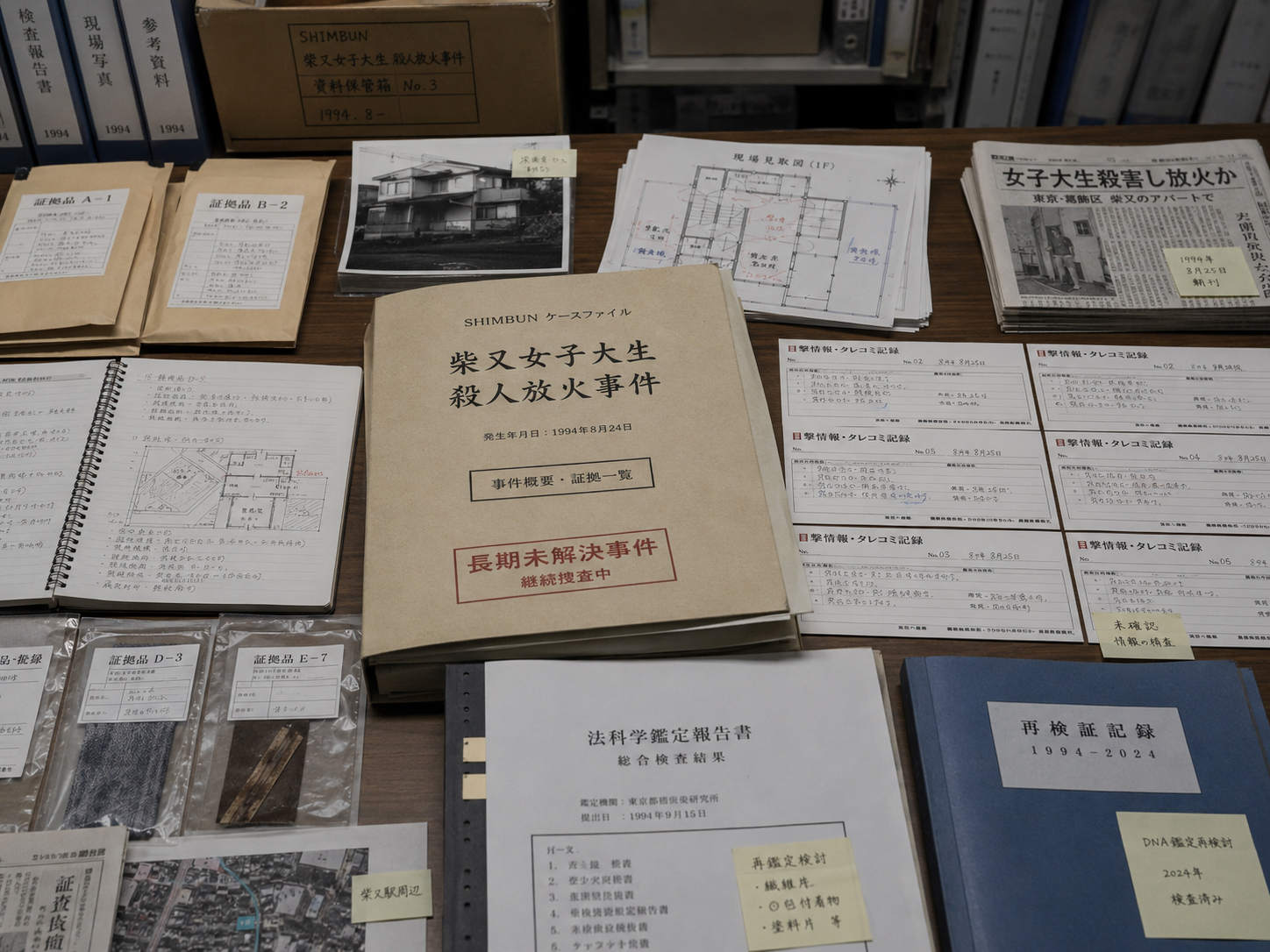 柴又三丁目女子大生殺人放火事件の資料画像