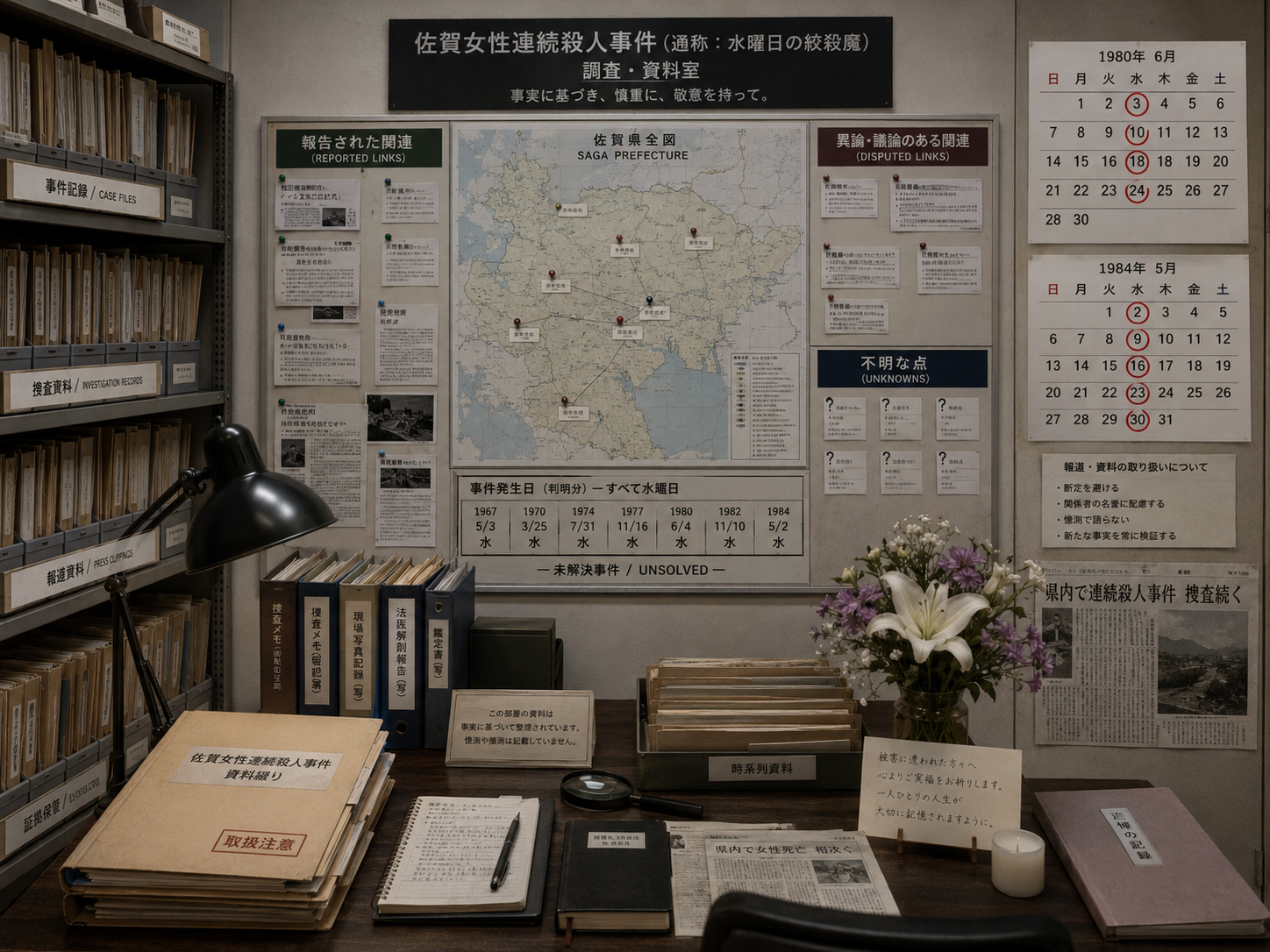 報告された関連、争いのある関連、不明点。冷静に分けることが、事件を風化させない方法である。